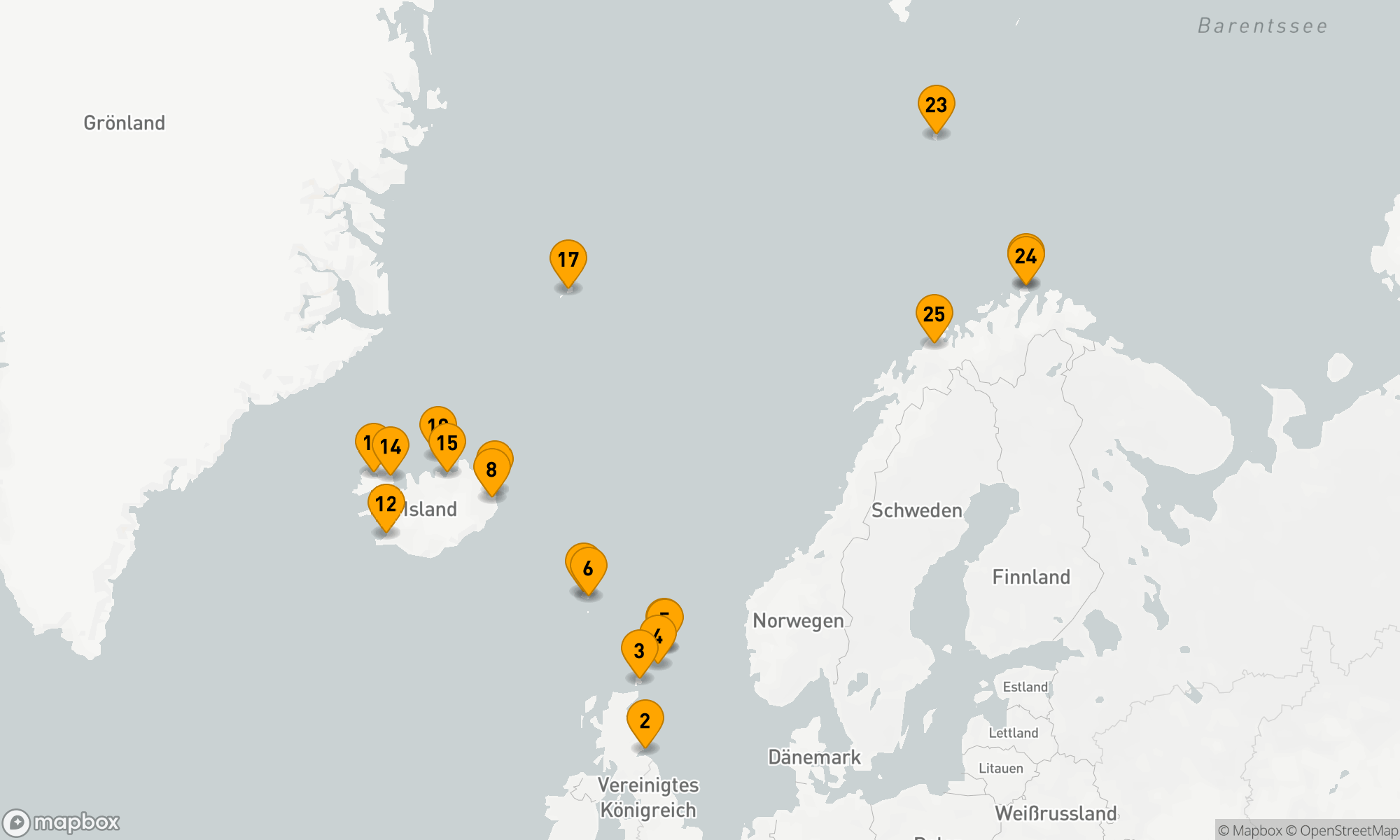Nordische Entdeckungsreise: Von Schottland nach Norwegen