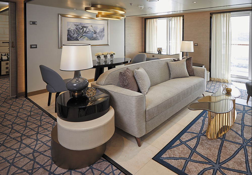 Seven Seas Splendor - Splendor Suite Wohnzimmer