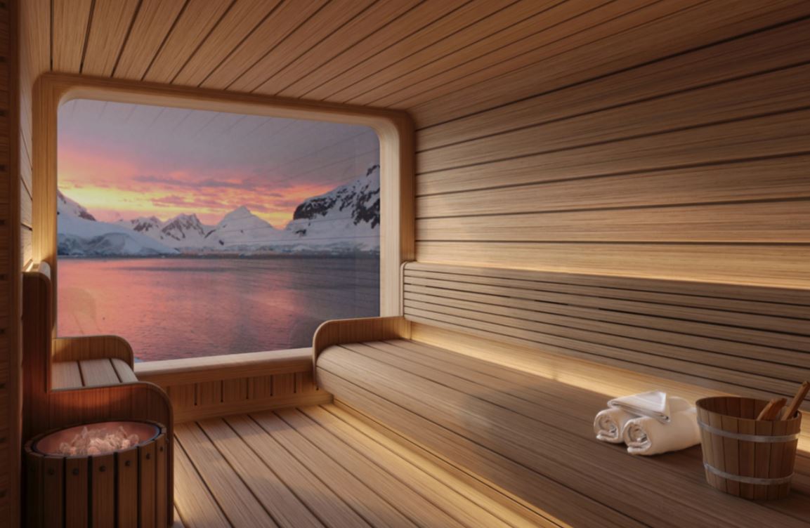 Seabourn Venture - Sauna