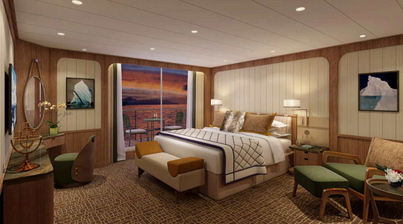 Seabourn Venture - Signature Suite Schlafbereich