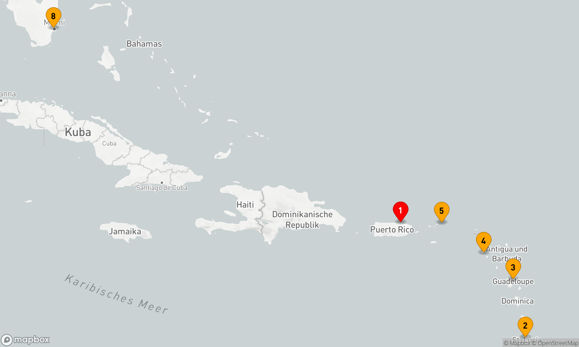 Karibische Oasen und Legenden