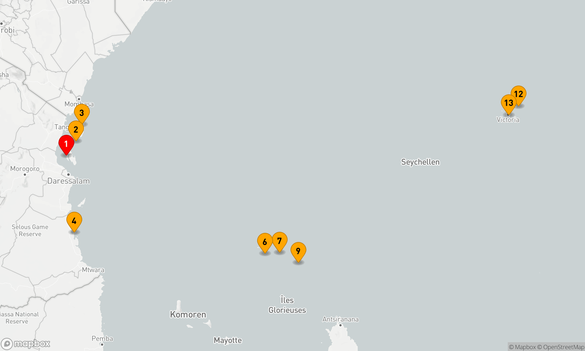 Zauberhafte Inselwelten im Indischen Ozean