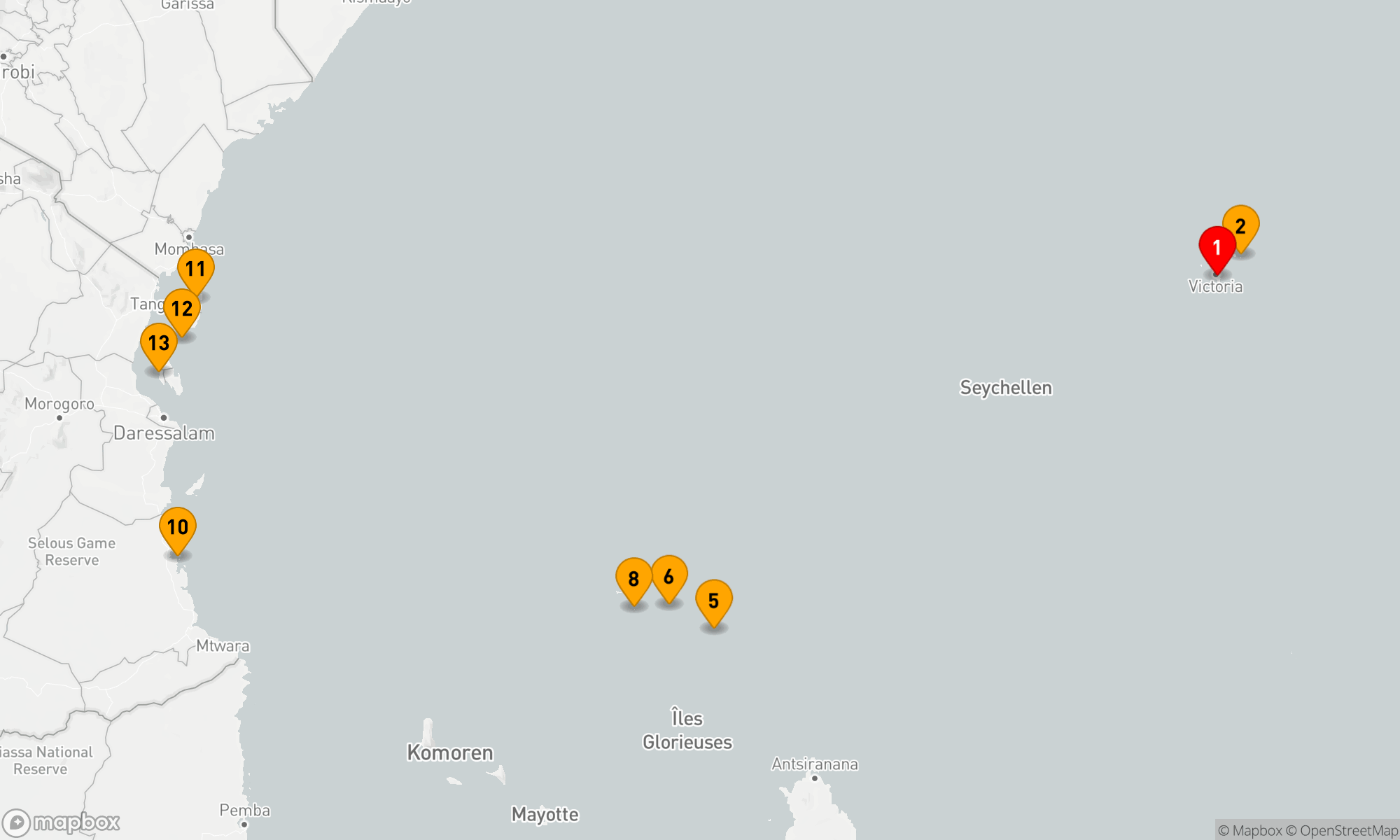 Von den Seychellen nach Sansibar: Paradiesische Inseln und kulturelle Schätze