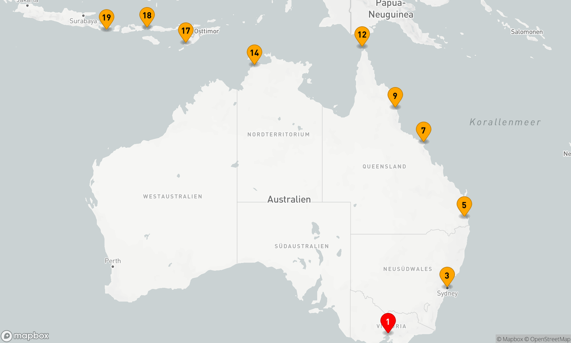 Australische Wunder und indonesische Schätze - Eine außergewöhnliche Reise