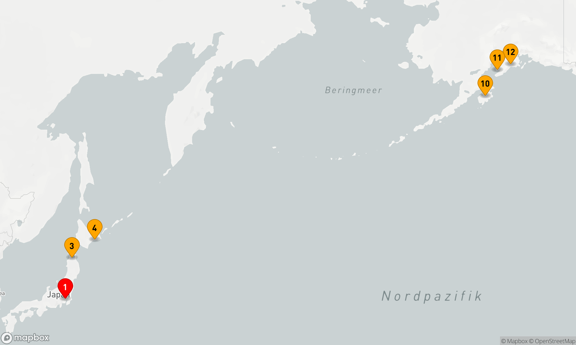 Zauberhafte Reise durch den Nordpazifik