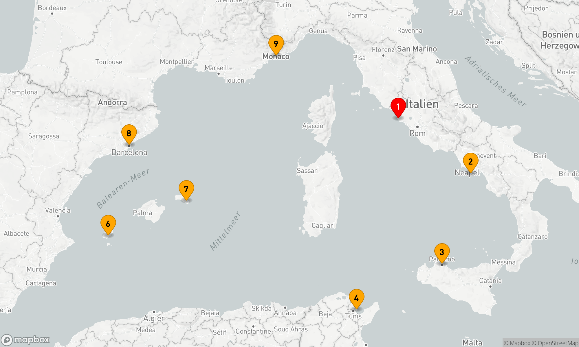 Mediterrane Entdeckungsreise