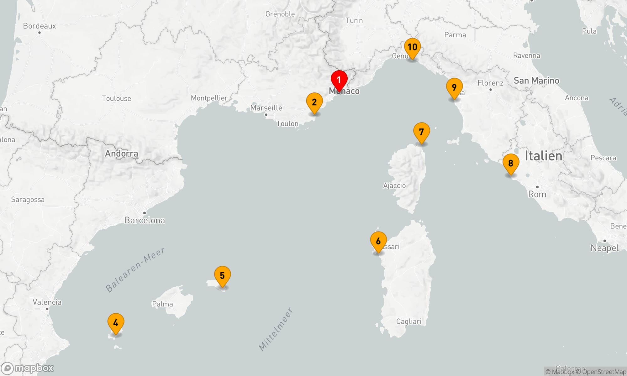 Mediterrane Köstlichkeiten