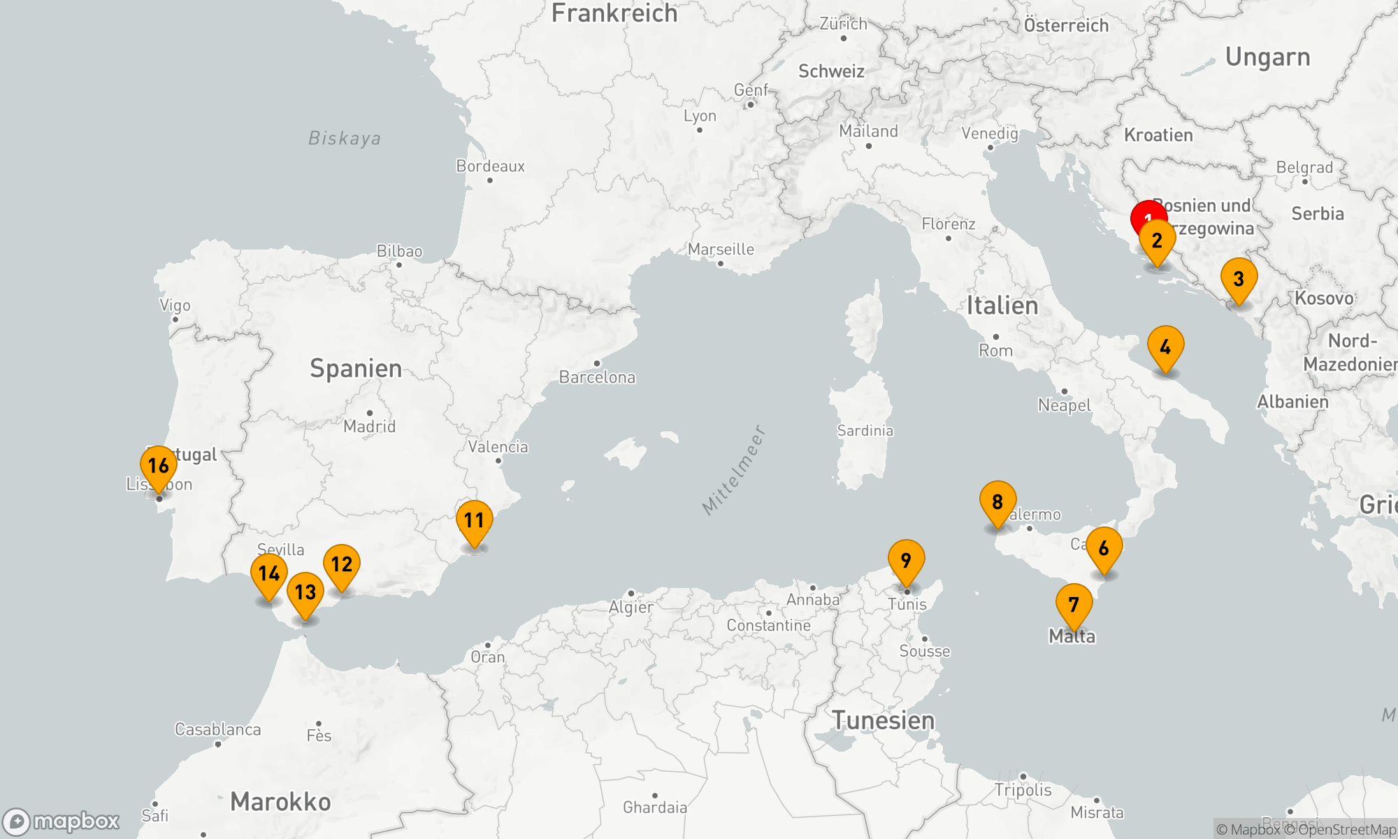 Mediterrane Entdeckungsreise nach Lissabon