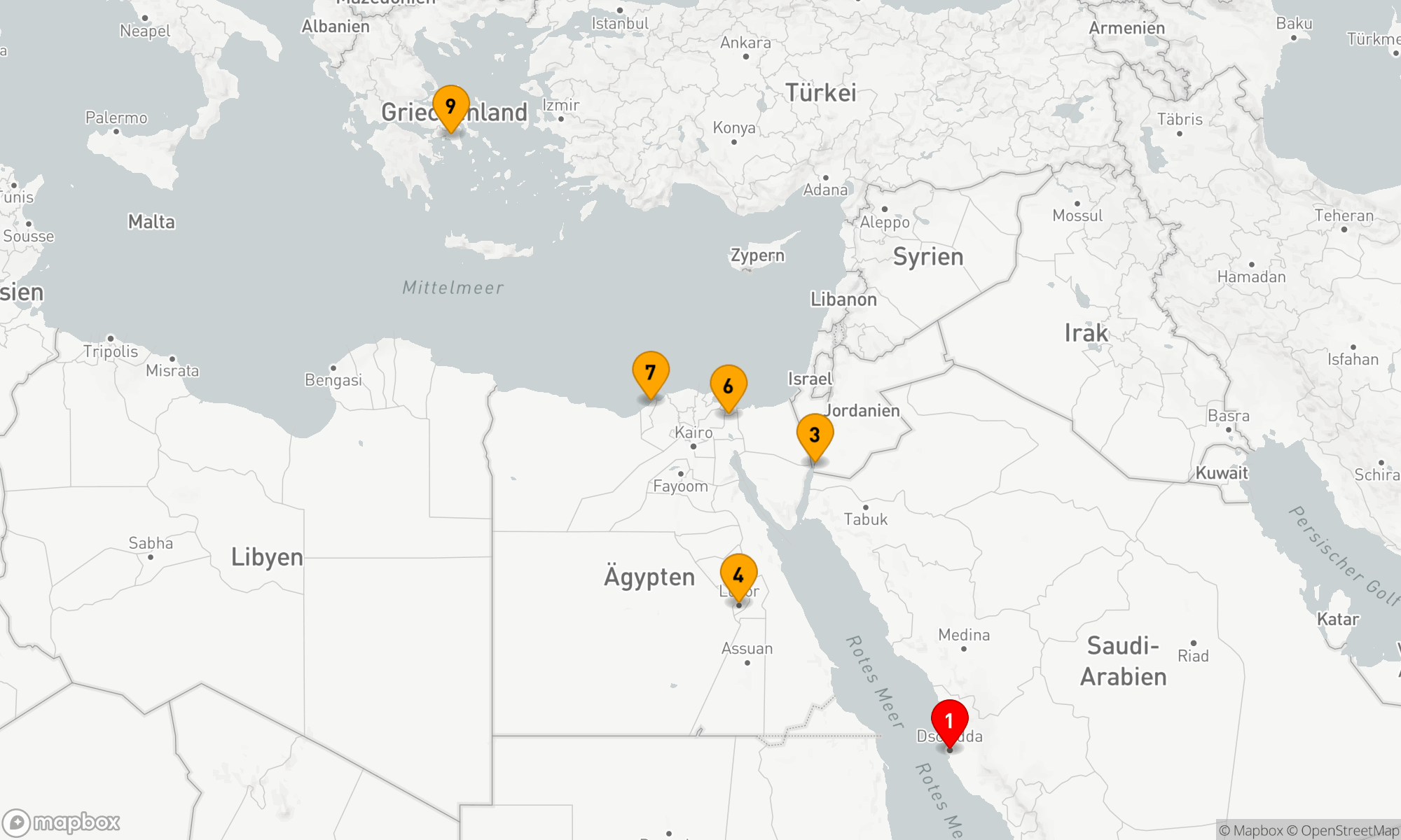 Von der Heiligen Stadt zum Hellenischen Herzen