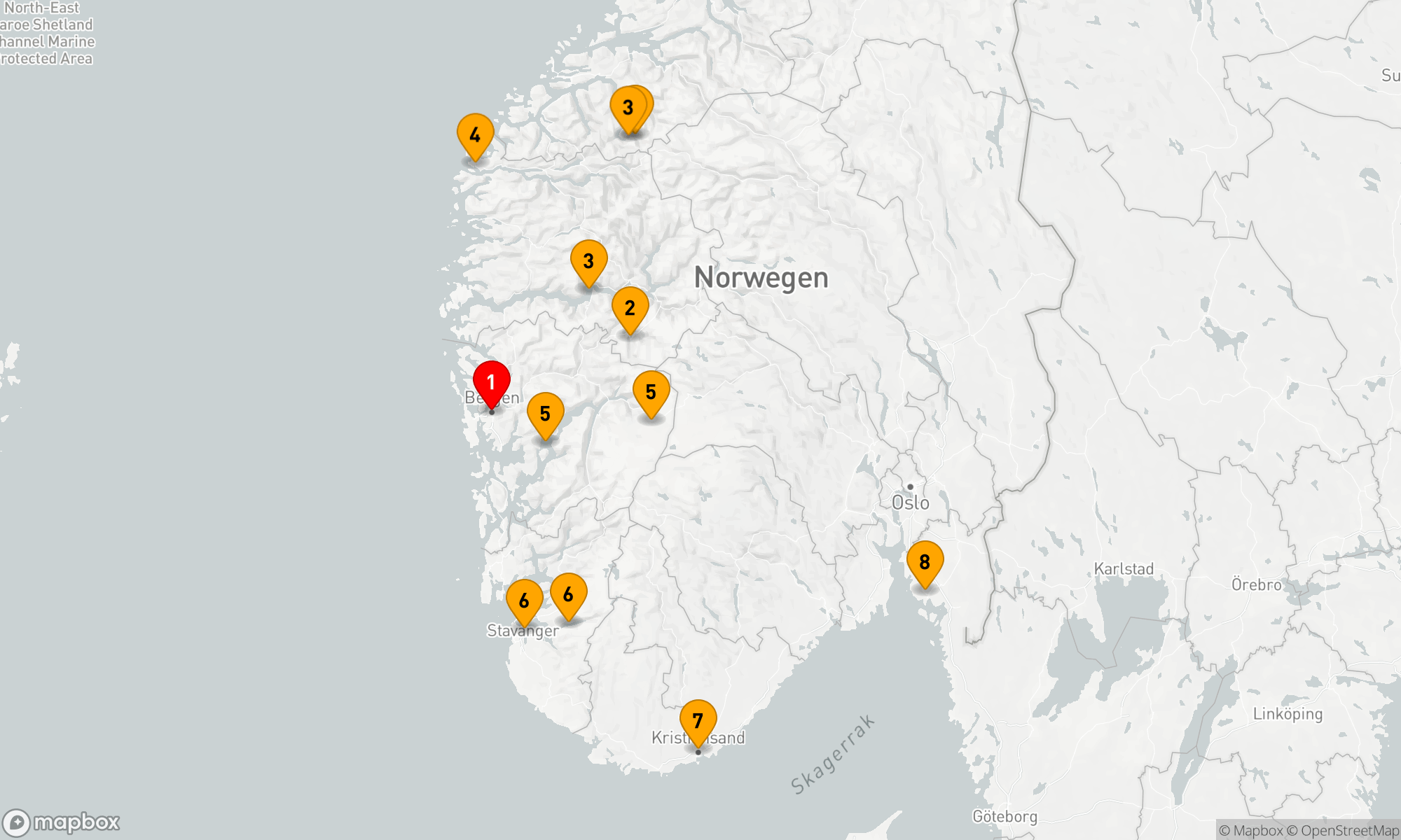 Norwegens legendäre Fjorde
