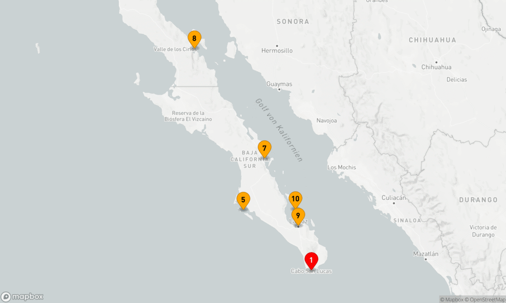 Erkundung im Herzen der Baja California