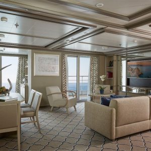 Silversea - Silver Spirit - Owners Suite Wohnbereich
