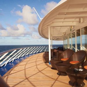 Silversea - Silver Wind - Panorama Lounge Außenbereich