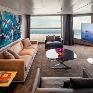 Scenic Eclipse - Owners Penthouse Suite Wohnbereich