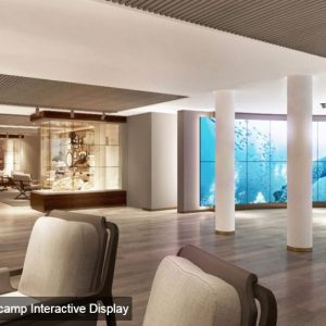Silversea - Silver Origin - Basecamp Interactive Display
