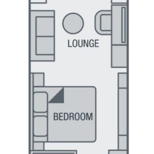 Minerva - Aufriss Balkonkabine