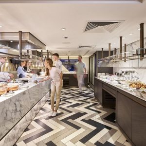 Crystal Debussy - Waterside Restaurant 7 - Frühstücksbuffet