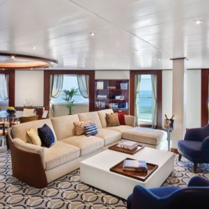Seabourn Encore - Signature Suite Wohnbereich