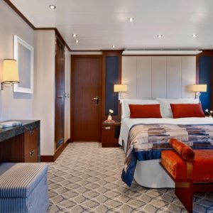 Seabourn Encore - Signature Suite Schlafbereich
