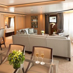 Seabourn Quest - Signature Suite Wohnbereich