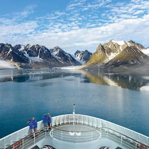 Hanseatic - aussen 06 am Bug