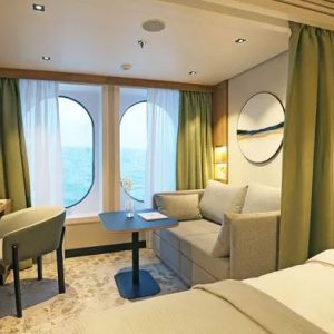 Minerva & Vega innen - Kabine - Oceanview Stateroom