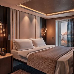 Silver Endeavor Kabinen Grand Suite Schlafbereich