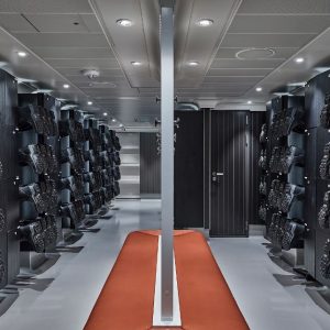 Silver Endeavor innen Expeditions Mud-Room