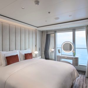 Silver Nova & Silver Ray - Kabinen - Master Suite Schlafbereich