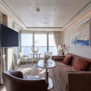 Silver Nova & Silver Ray - Kabinen - Master Suite Sitzbereich