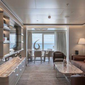 Silver Nova & Silver Ray - Kabinen - Owner Suite Sitzbereich