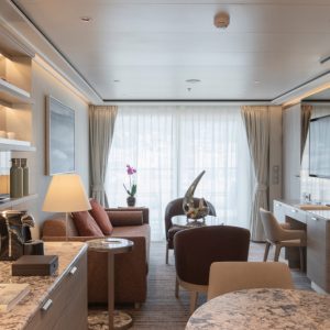 Silver Nova & Silver Ray - Kabinen - Signature Suite Sitzbereich