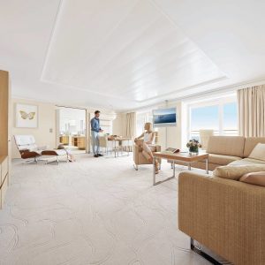 ms Euopa 2 - Owner Suite Wohnbereich